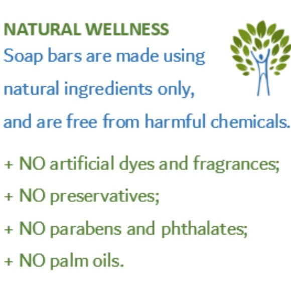 Eucalyptus Pine | All Natural Handcrafted Body Soap - Set of 2 - Picture 7 of 7